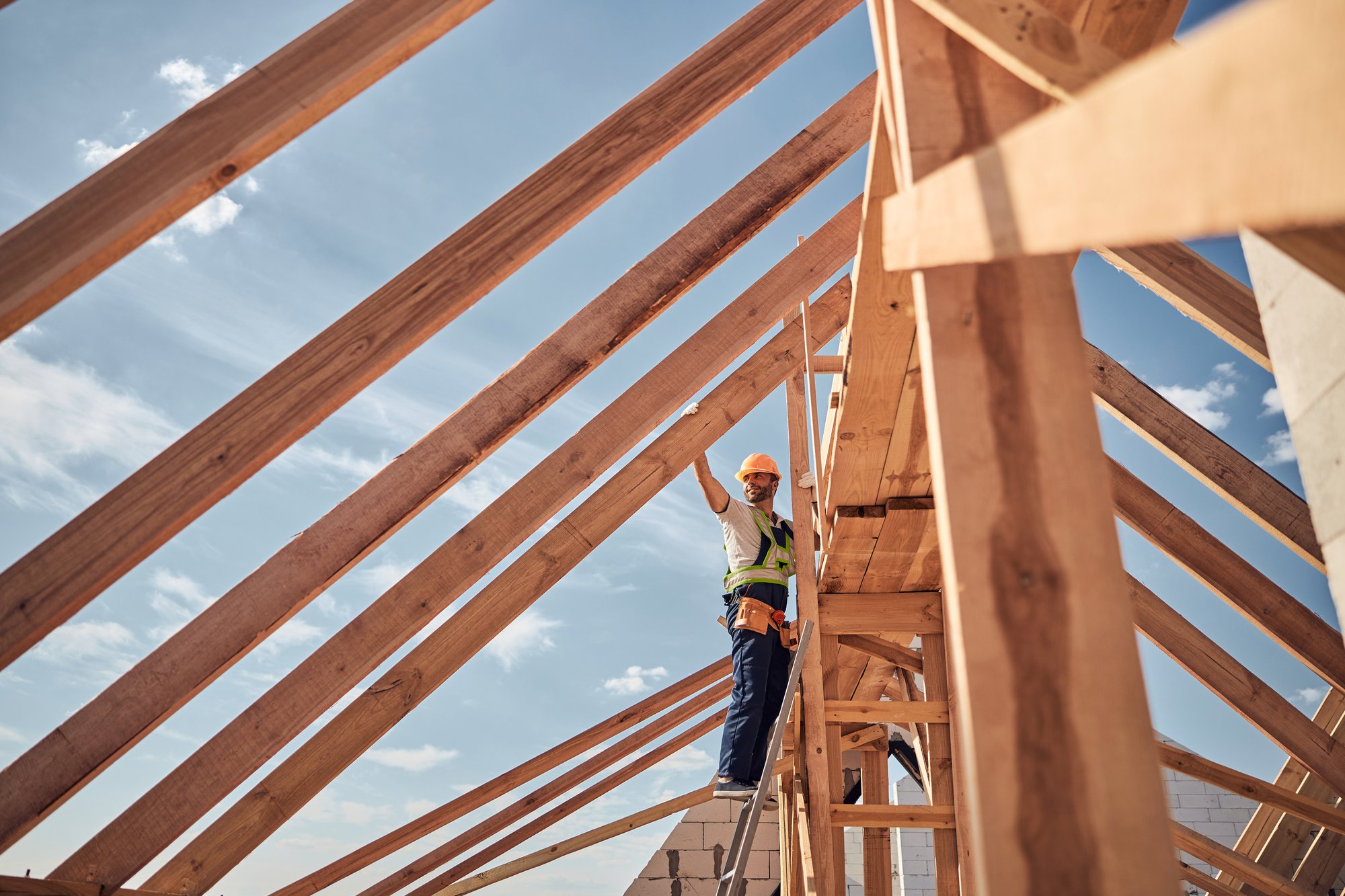 Builder and A-frame
