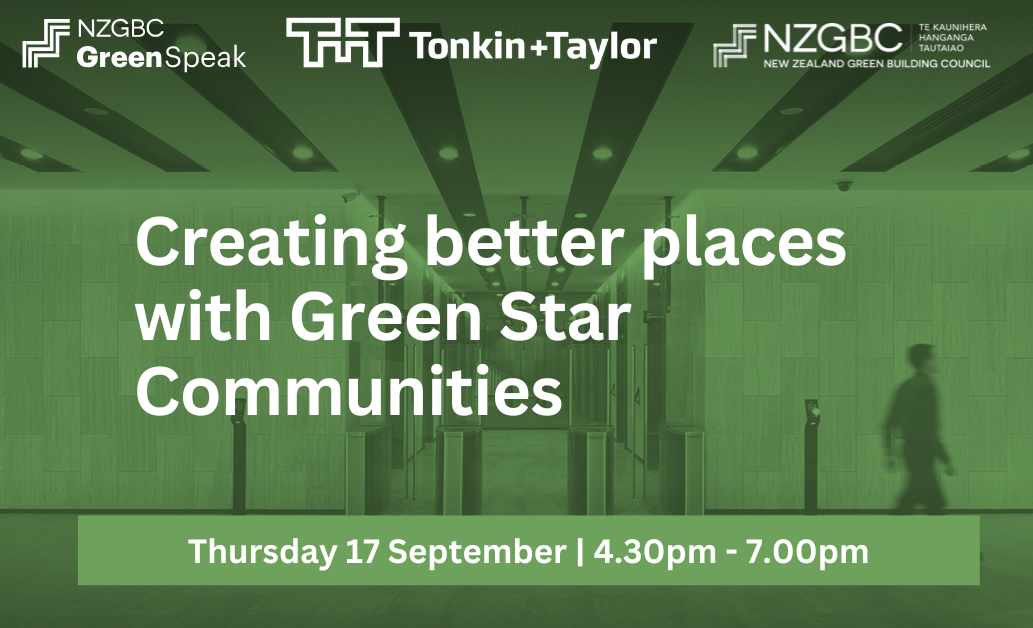 Green Speak GS Communities Sept 2026