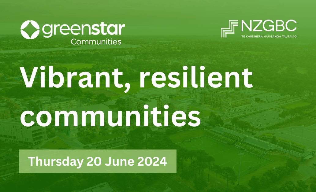 Green Star Vibrant, resilient communities Abstract