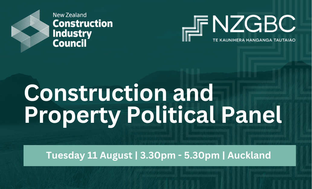 NZGBC NZCIC C+P Panel Event Header