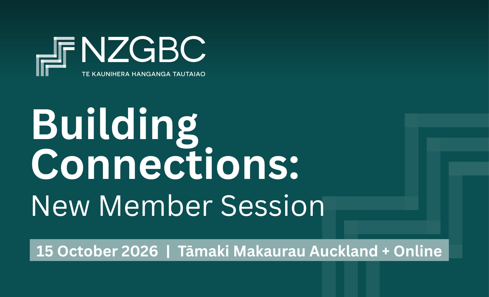 New Member Breakfast Event header
