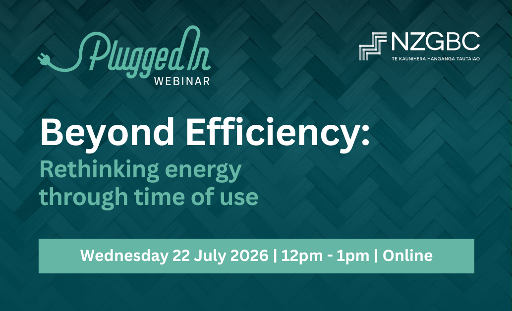 Beyond Efficiency: Rethinking energy through time of use