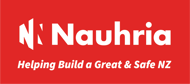 Naurhia Logo Red RectangleB
