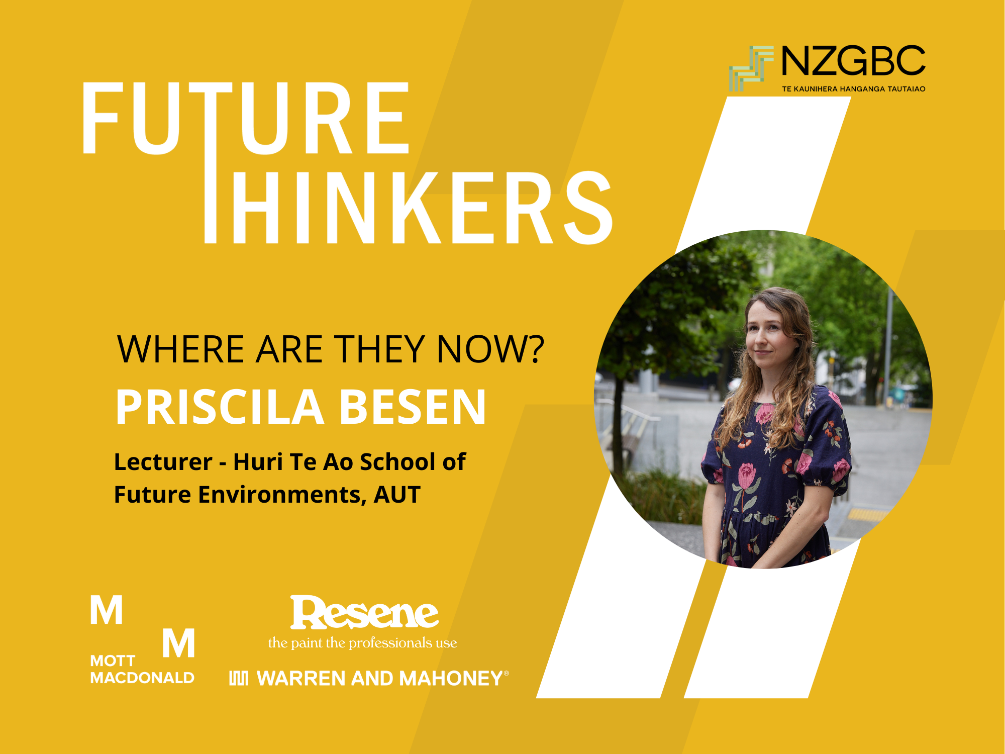 NZGBC Future Thinkers - Where Are They Now? - Priscila Besen